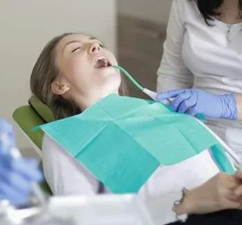 Dental Bib With Hole second